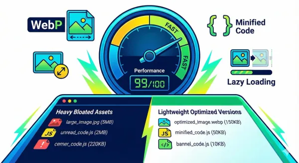 OPTIMIZING ASSETS FOR MAXIMUM WEB PERFORMANCE